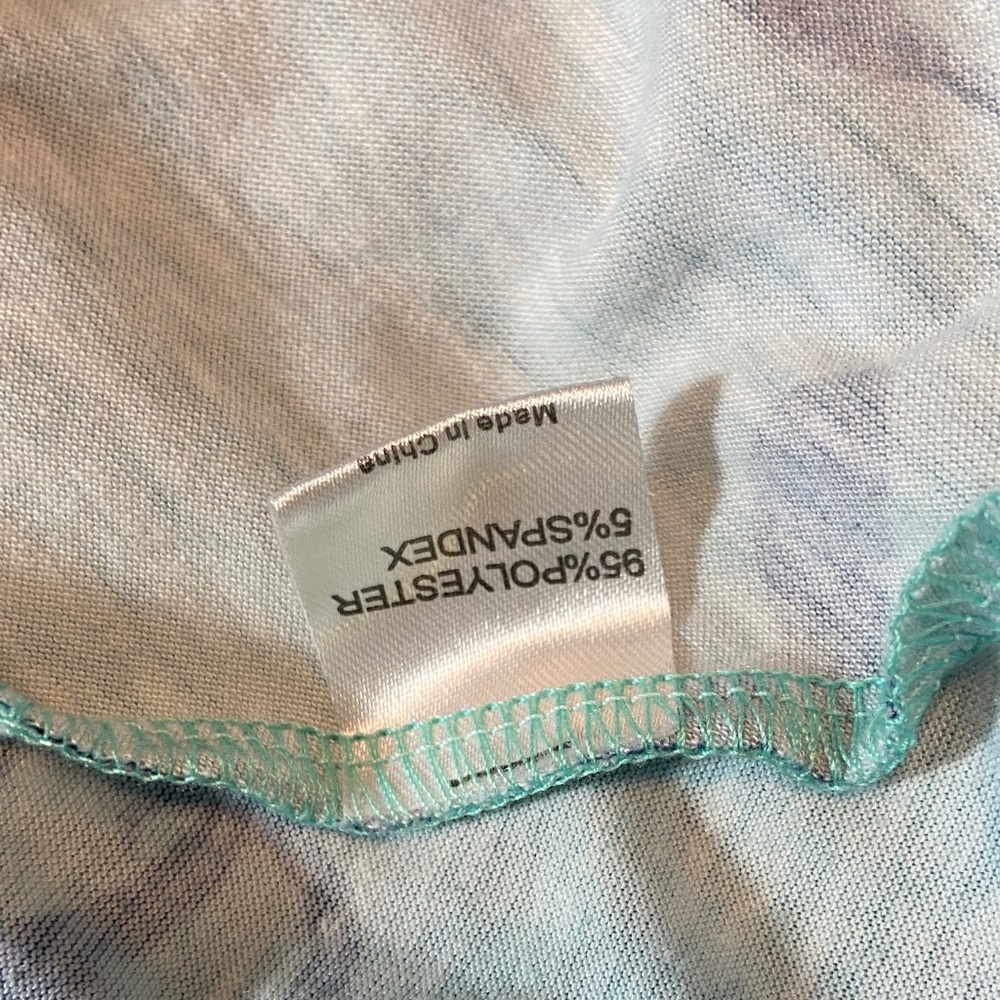 3/$12 Fensace Blue Filigree Damask Skater Dress Tank Midi Sundress XL XLarge - Picture 12 of 12